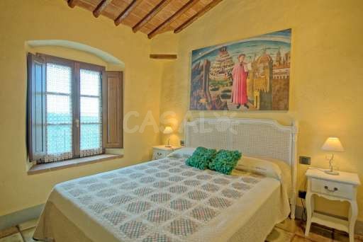 Villa Sonia, Schlafzimmer, Doppelzimmer, Doppelbett