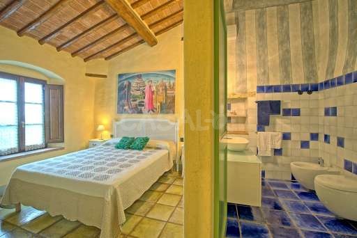 Villa Sonia, Schlafzimmer, Doppelbett, Doppelzimmer, Bad en suite
