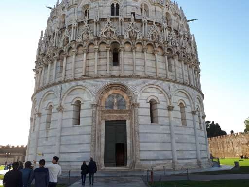Nahaufname Pisa Schiefer Turm