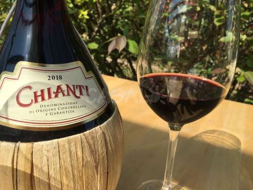 Rotwein aus Chianti Italien