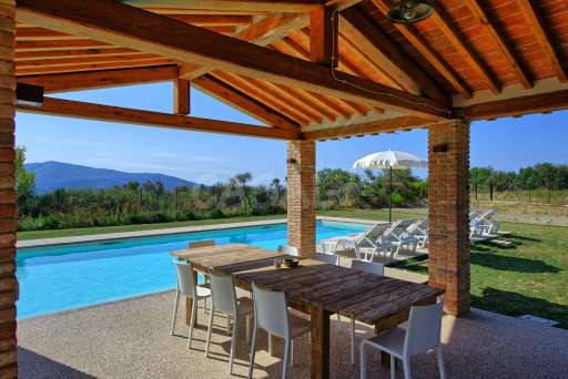 Garten und Terrasse in der Villa Giacomo