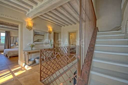 Treppenhaus in der Villa Giacomo