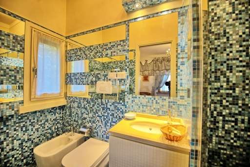 Viletta Montecuccoli Badezimmer grün