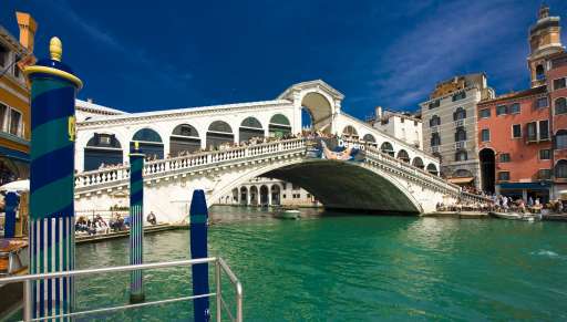 Venedig Rialtobrücke